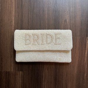 Pearl & Beaded Bride Purse